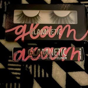 Glamnetic Magnetic Lashes, Style “Bella” and the Glamnetic Liquid Magnetic Liner
